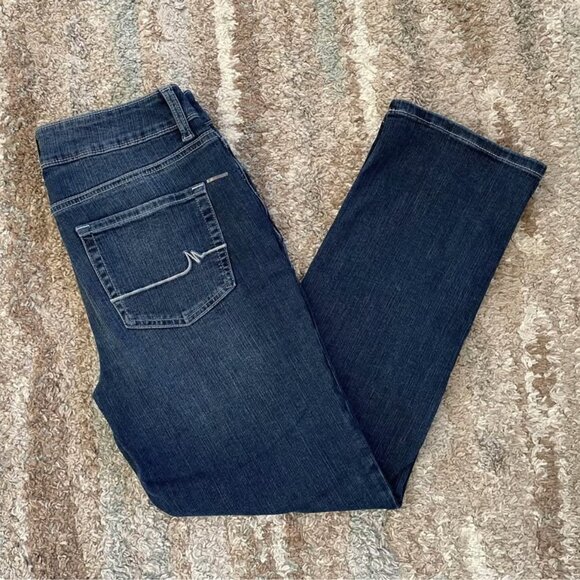 Maurice’s M Jeans Mid Rise Straight sz 8 Short 8S - Picture 1 of 5